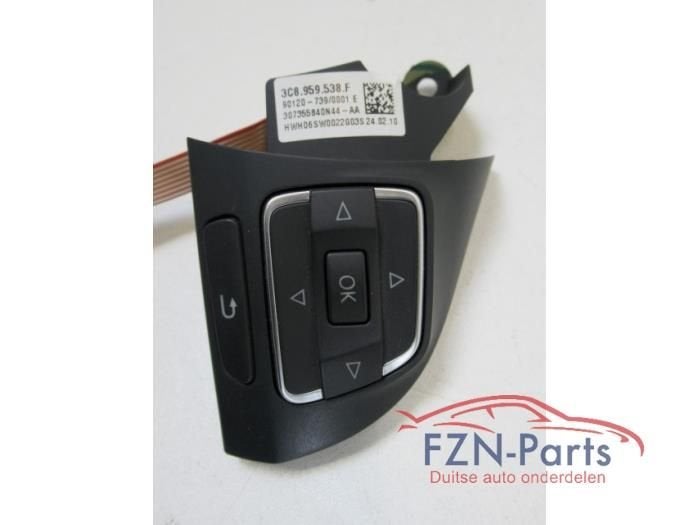 VW Passat B7 3C Stuurknopjes MF Rechts, Ophalen of Verzenden, Gebruikt