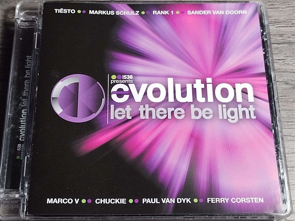 538 Presents: Evolution - Let There Be Light, Ophalen of Verzenden, Zo goed als nieuw, Pop