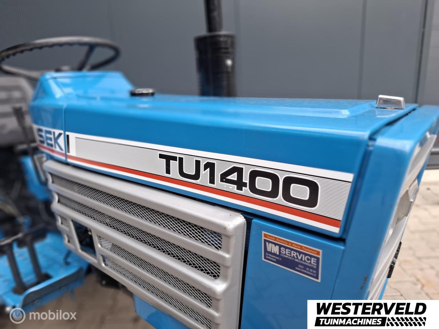 Gebruikte Iseki TU1400 mini tractor nette staat met kenteken, Overige merken, Gebruikt, Info@westerveldtuinmachines.nl, Iseki