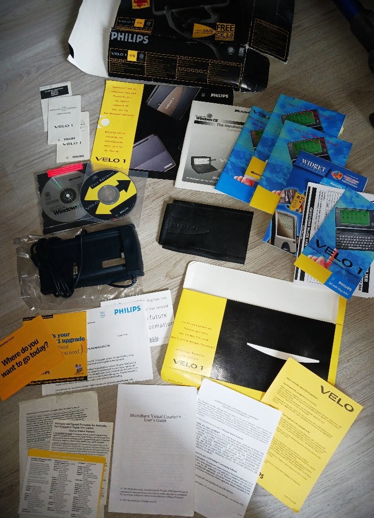 PHILIPS Velo 1 originele verpakking en documenten, Ophalen of Verzenden, Zo goed als nieuw, 10 inch of minder