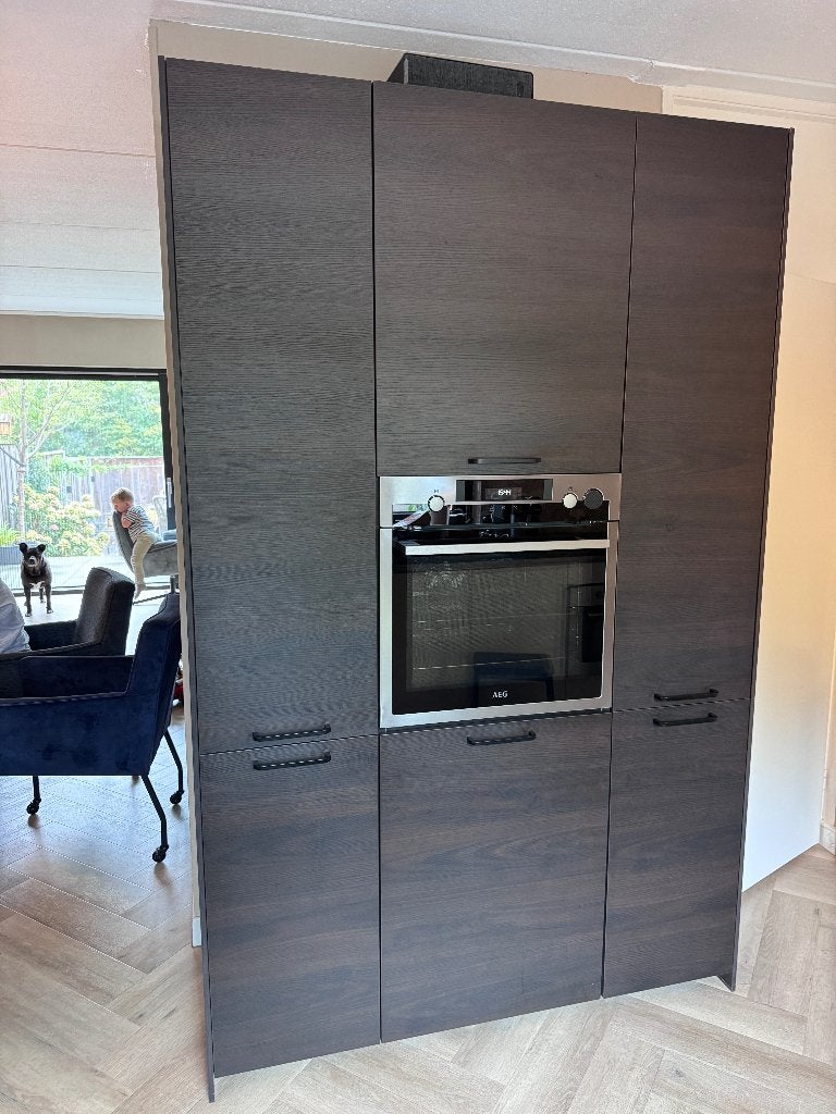 IKEA keukenkast, Ophalen, 100 tot 150 cm, Bruin, 200 cm of meer