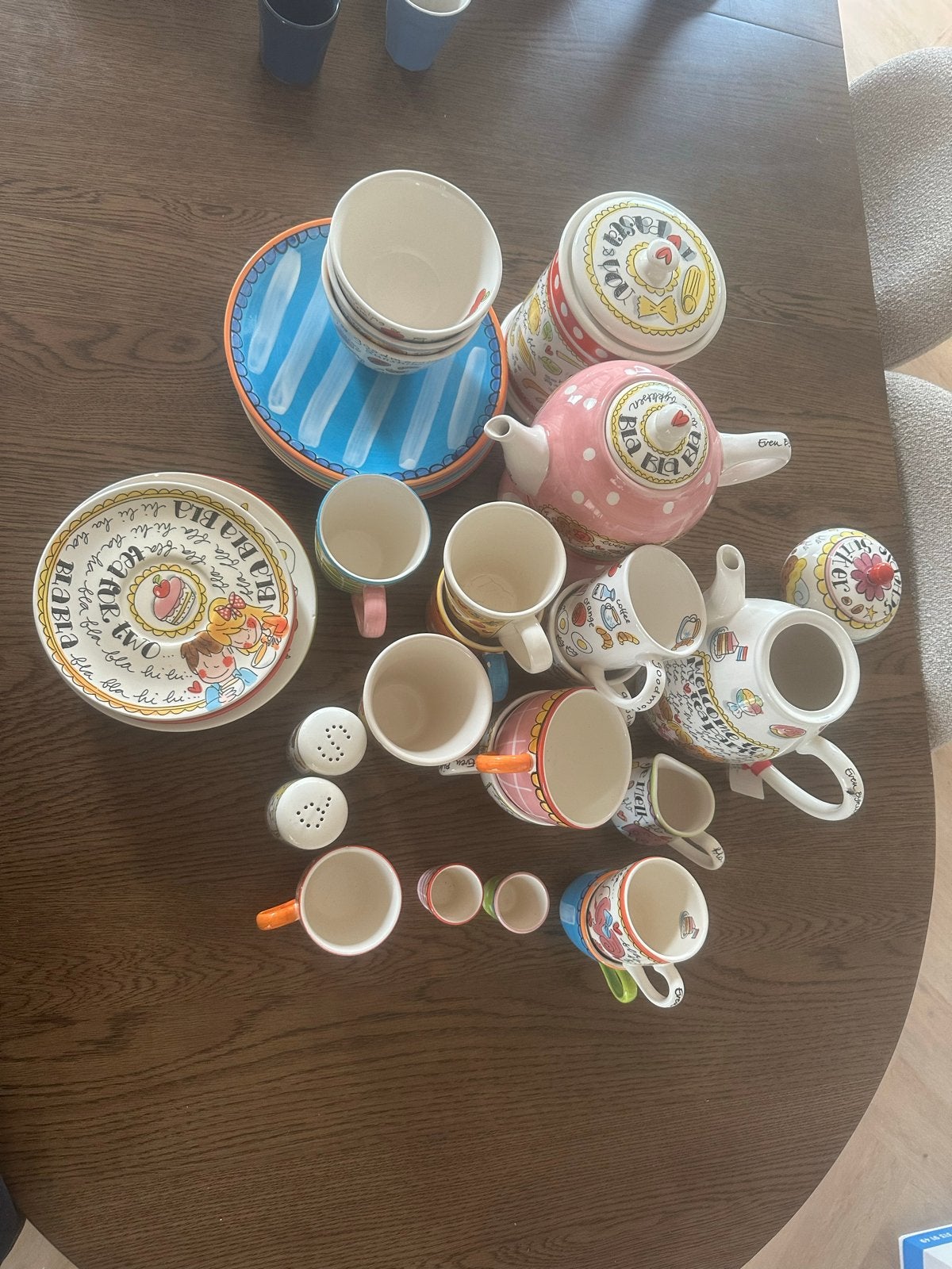 Blond Amsterdam servies (diverse onderdelen), Huis en Inrichting, Gebruikt, Ophalen of Verzenden, Modern, Aardewerk