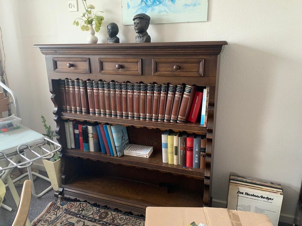 Antieke Boekenkast, Antiek en Kunst, Ophalen