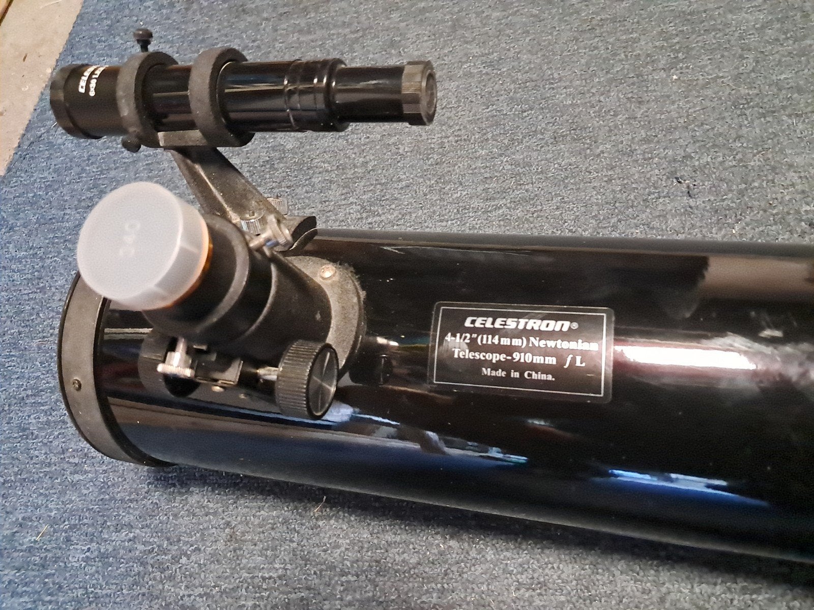 Celestron Newton 114/910 telescoopbuis + oculairs en SVBONY-, Ophalen of Verzenden, 80 tot 200 mm, Lenzentelescoop (refractor)