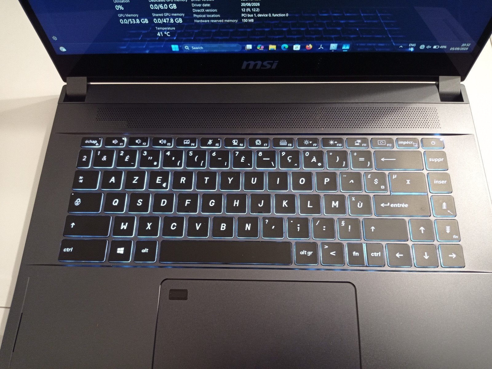 Gaming Laptop i7-10875H RTX 3060 32GB RAM Touchscreen, Ophalen, 256 GB, MSI Creator 15, Met videokaart