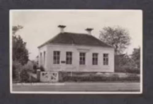 Den Hoorn Wehe-Den Hoorn Landbouw Huishoudschool 1956., Ophalen of Verzenden, 1940 tot 1960, Ongelopen, Groningen