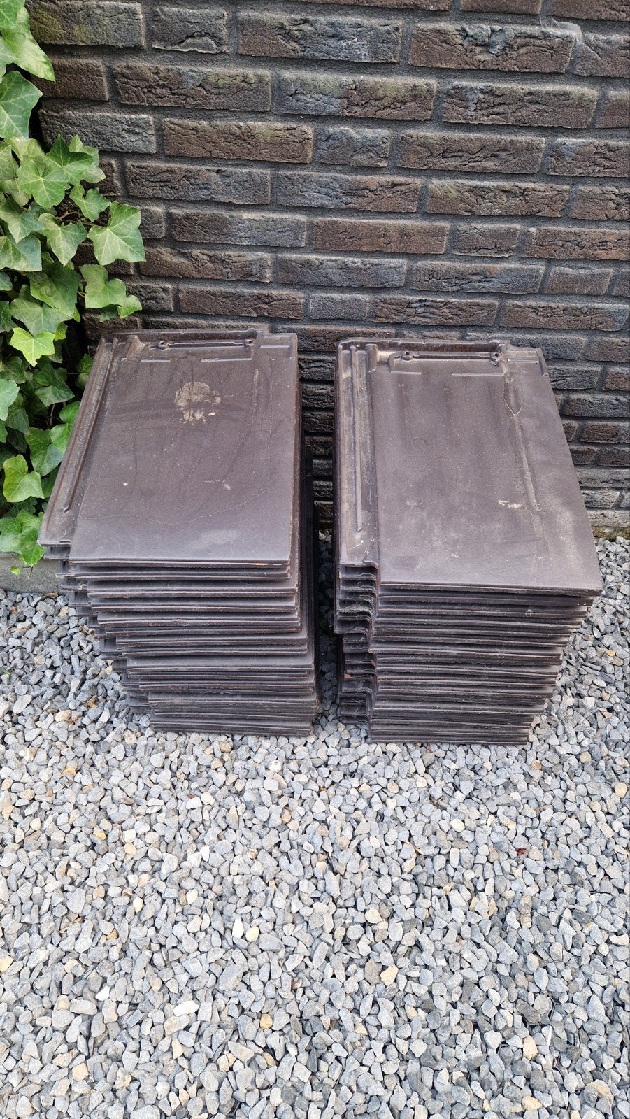 Nieuwe Monier dakpannen - Bruin/Antraciet, Doe-het-zelf en Verbouw, Dakpannen en Dakbedekking, Ophalen, Steen of Klei, Minder dan 5 m²