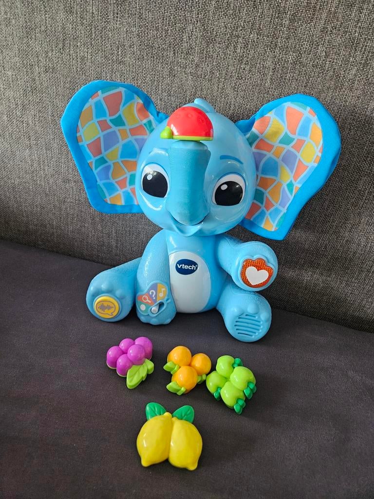 VTech Kiekeboe Snuffelolifant - Zo goed als nieuw!, Ophalen of Verzenden, Zo goed als nieuw, 2 tot 4 jaar
