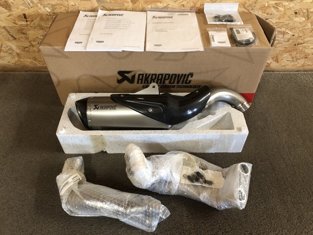 Akrapovic Kit Evolution Line uitlaatsysteem KTM 790 Duke R, Verzenden, KTM, Stallhofnerstraße 3, Betriebsgebiet Süd, Mattighofen, Oberösterreich, 5230, AT