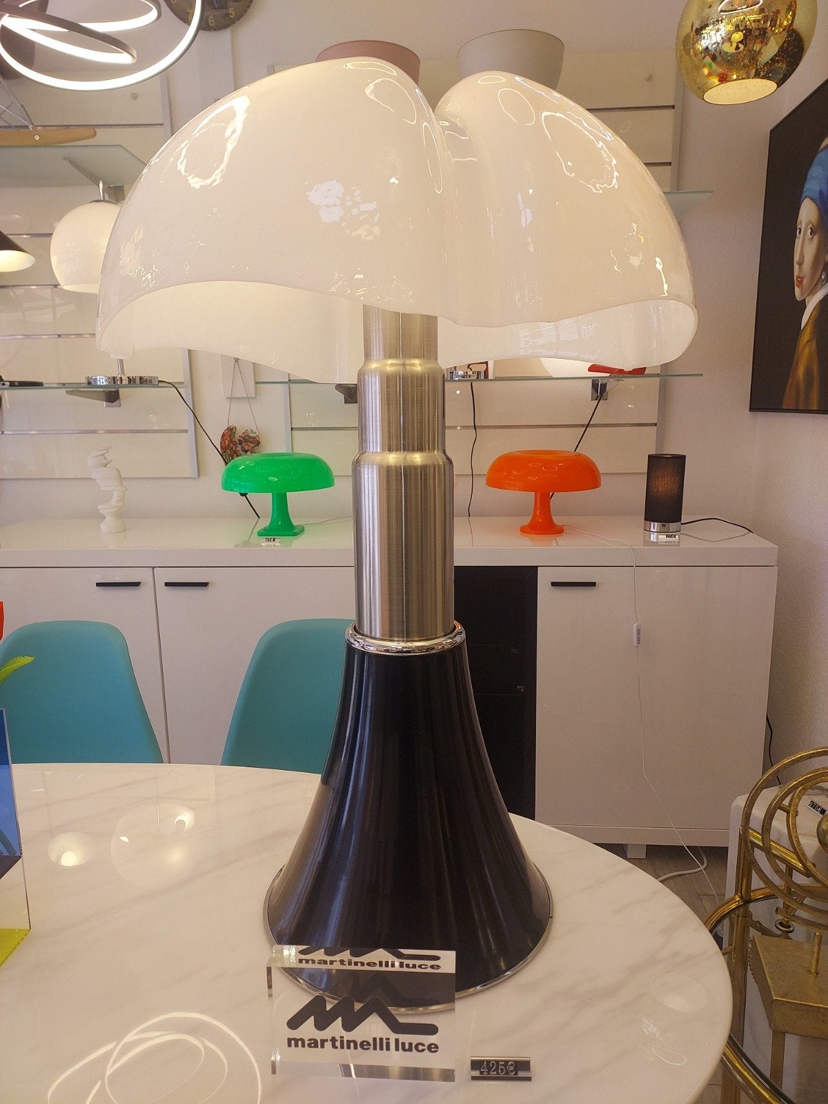 Tafellampen, Huis en Inrichting, Lampen | Tafellampen, Nieuw, Glas, Metaal, Ophalen of Verzenden