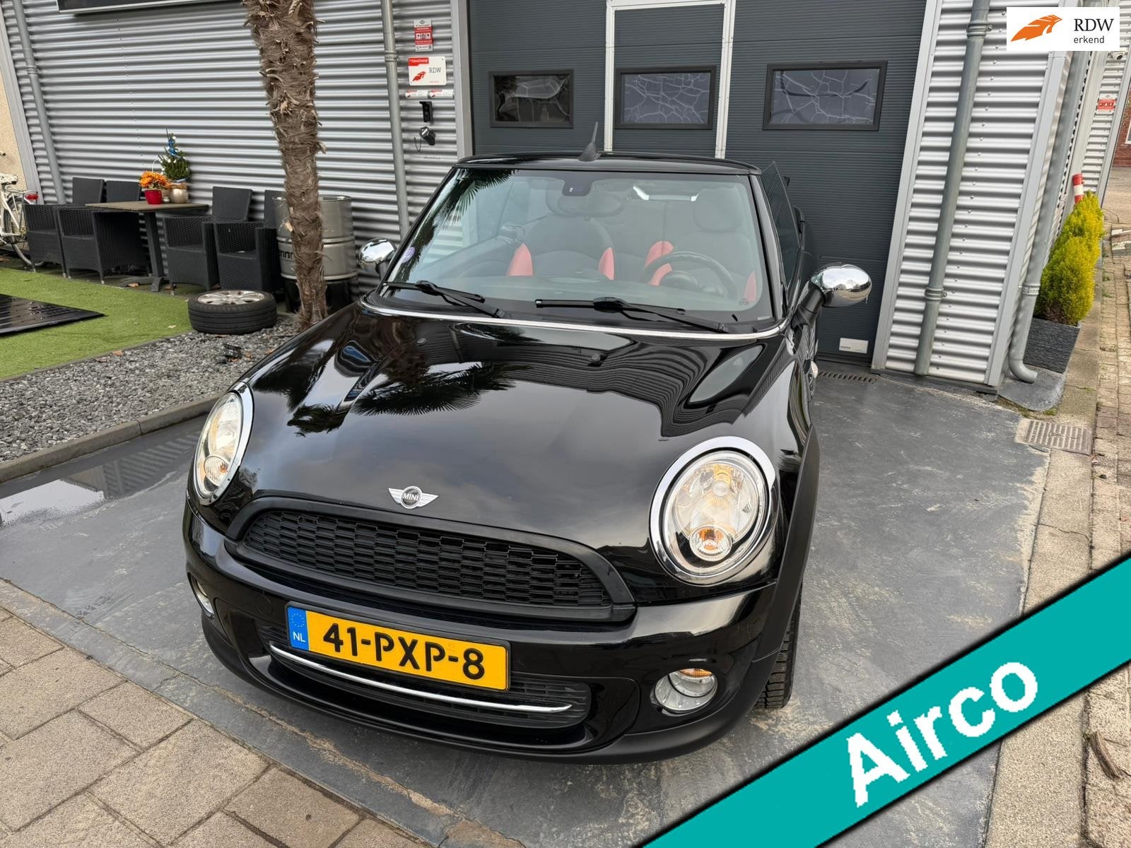 Mini Mini Cabrio 1.6 Cooper Chili, Auto's, Euro 5, Automatische klimaatregeling, Gebruikt, Zwart
