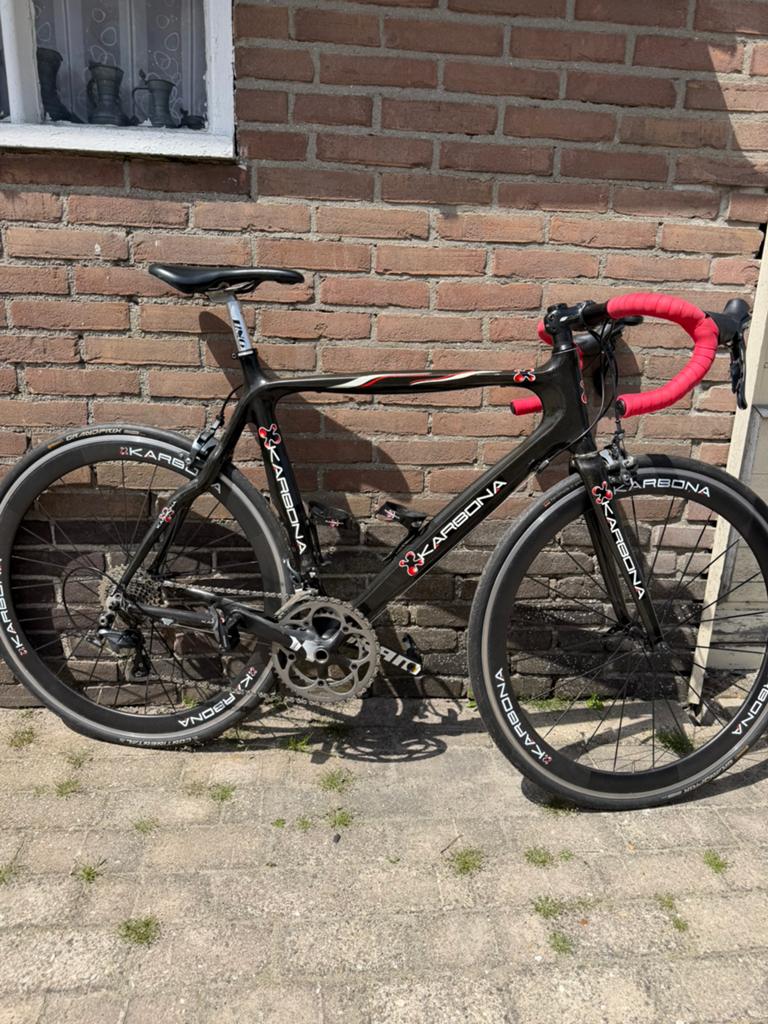 Carbon Racefiets, Carbon, Zo goed als nieuw, Meer dan 20 versnellingen, 53 tot 57 cm