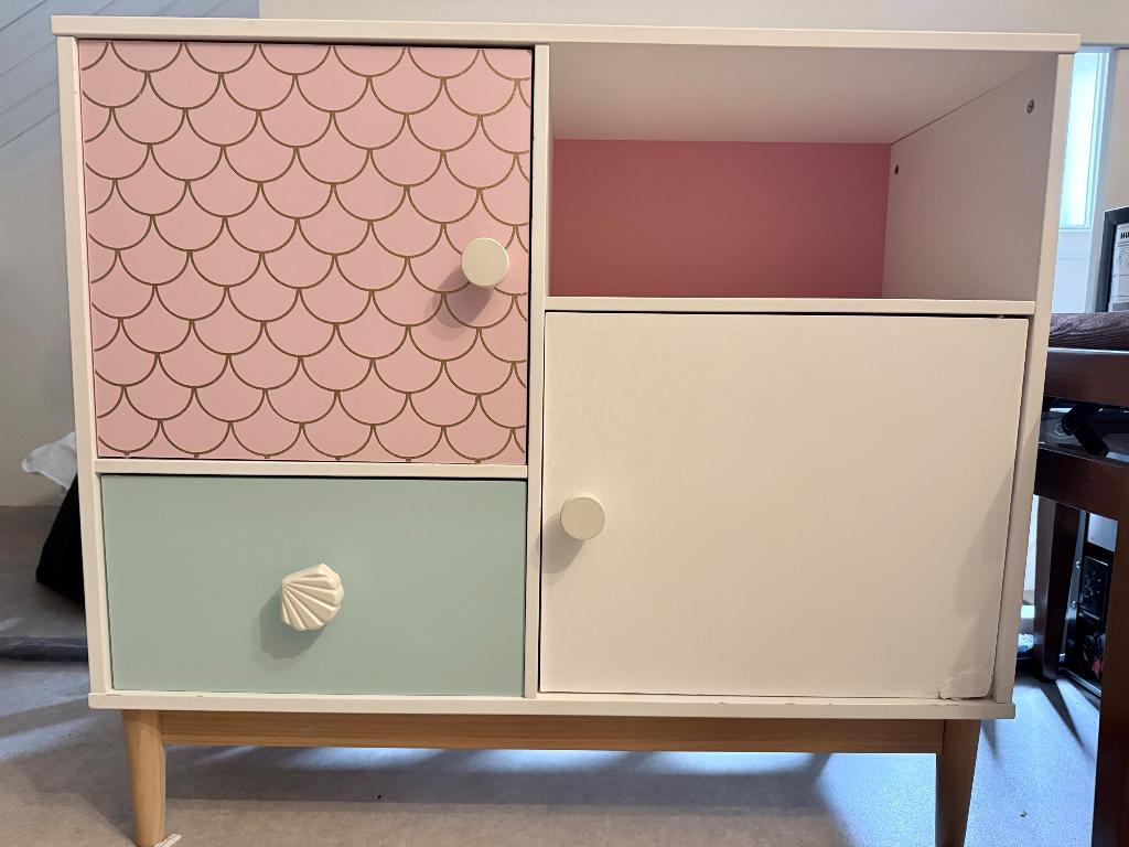 Kastje kind, Kinderen en Baby's, Kinderkamer | Commodes en Kasten, Gebruikt, 50 tot 70 cm, 75 tot 100 cm, Ophalen