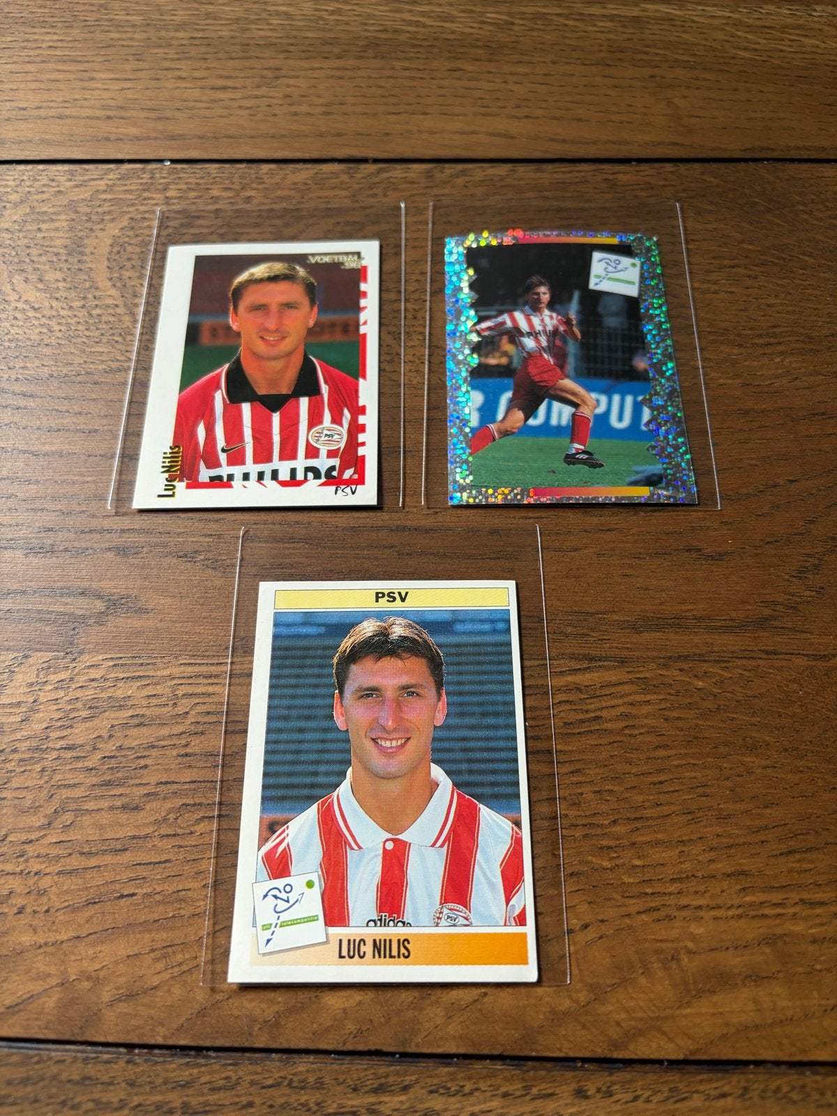 Panini Voetbalplaatjes Luc Nilis - PSV Collectie, Verzamelen, Supermarktacties, Ophalen of Verzenden
