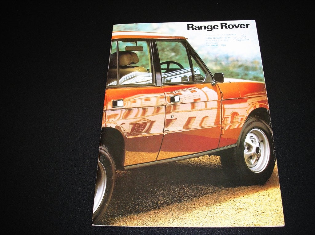 Range Rover, kleurrijk/Ned., Ophalen of Verzenden, Gelezen, Overige merken