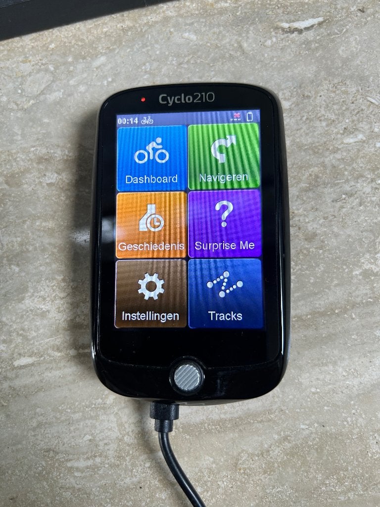 Cyclo 210 Navigatie, Fietsen en Brommers, Fietsaccessoires | Fietscomputers, Ophalen, Draadloos, Nieuw