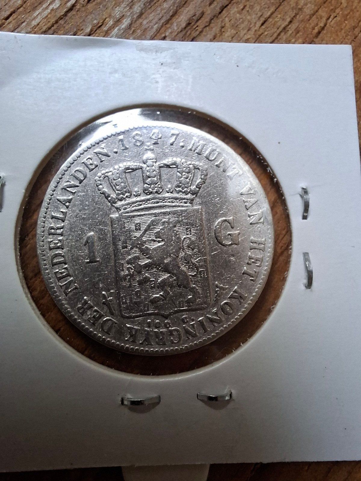 Guldens 1847 & 1848, 1 gulden, Setje, Zilver, Ophalen of Verzenden