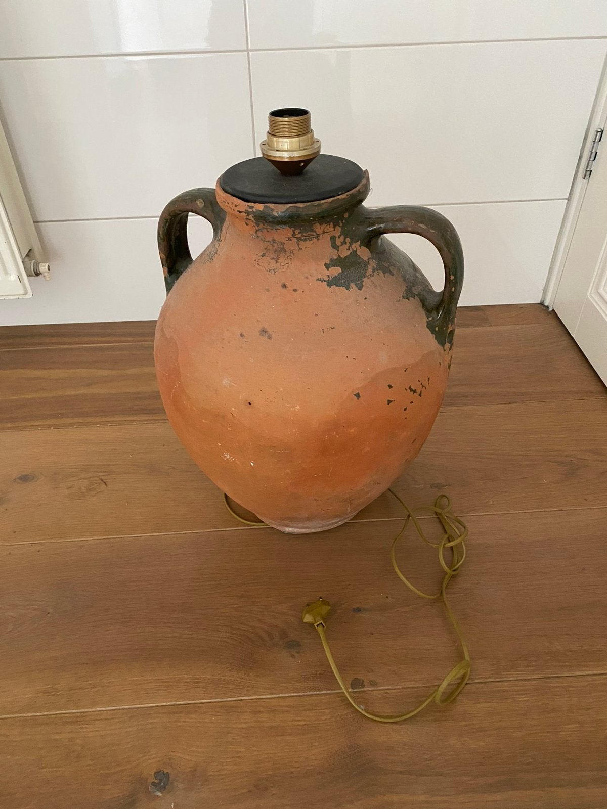 Spaanse lamp, Ophalen