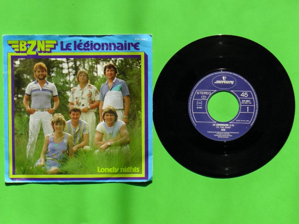 BZN - La Legionaire VINYL SINGLE, Cd's en Dvd's, Gebruikt, 7 inch, Pop, Fotohoes