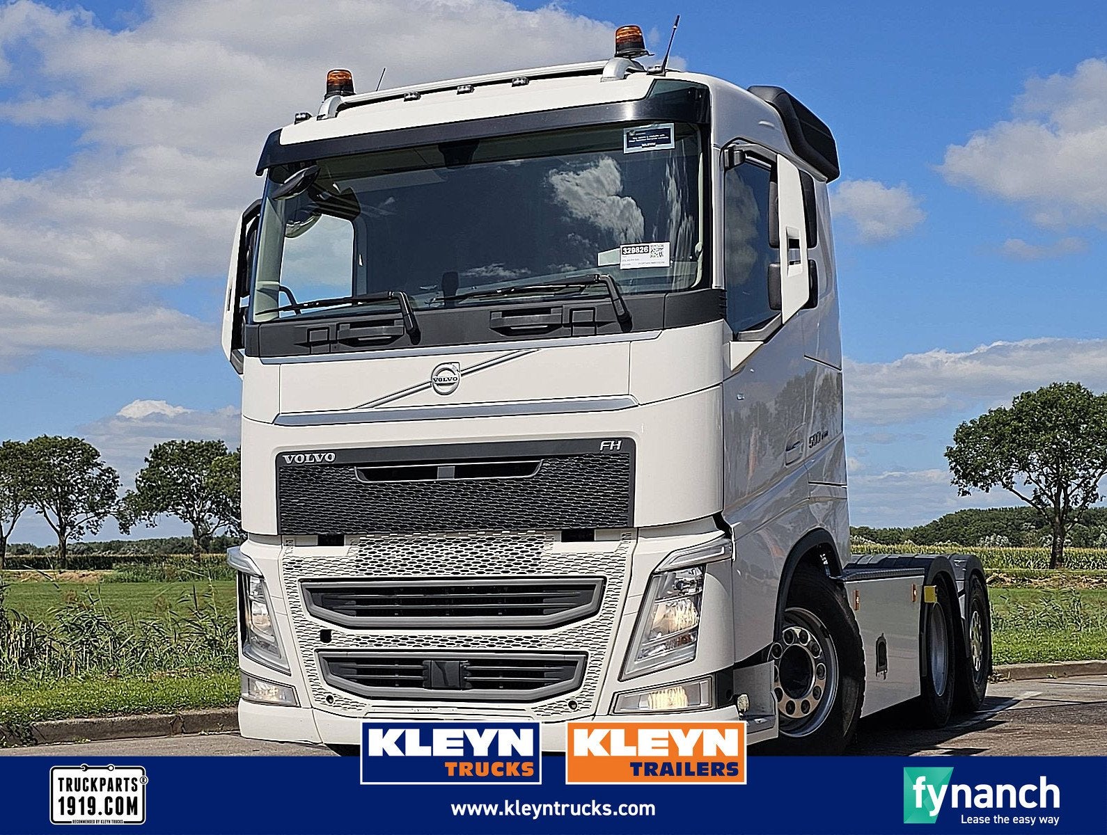VOLVO FH 500 6x2 pto 328tkm, Automaat, Euro 6, 510 pk, Wit