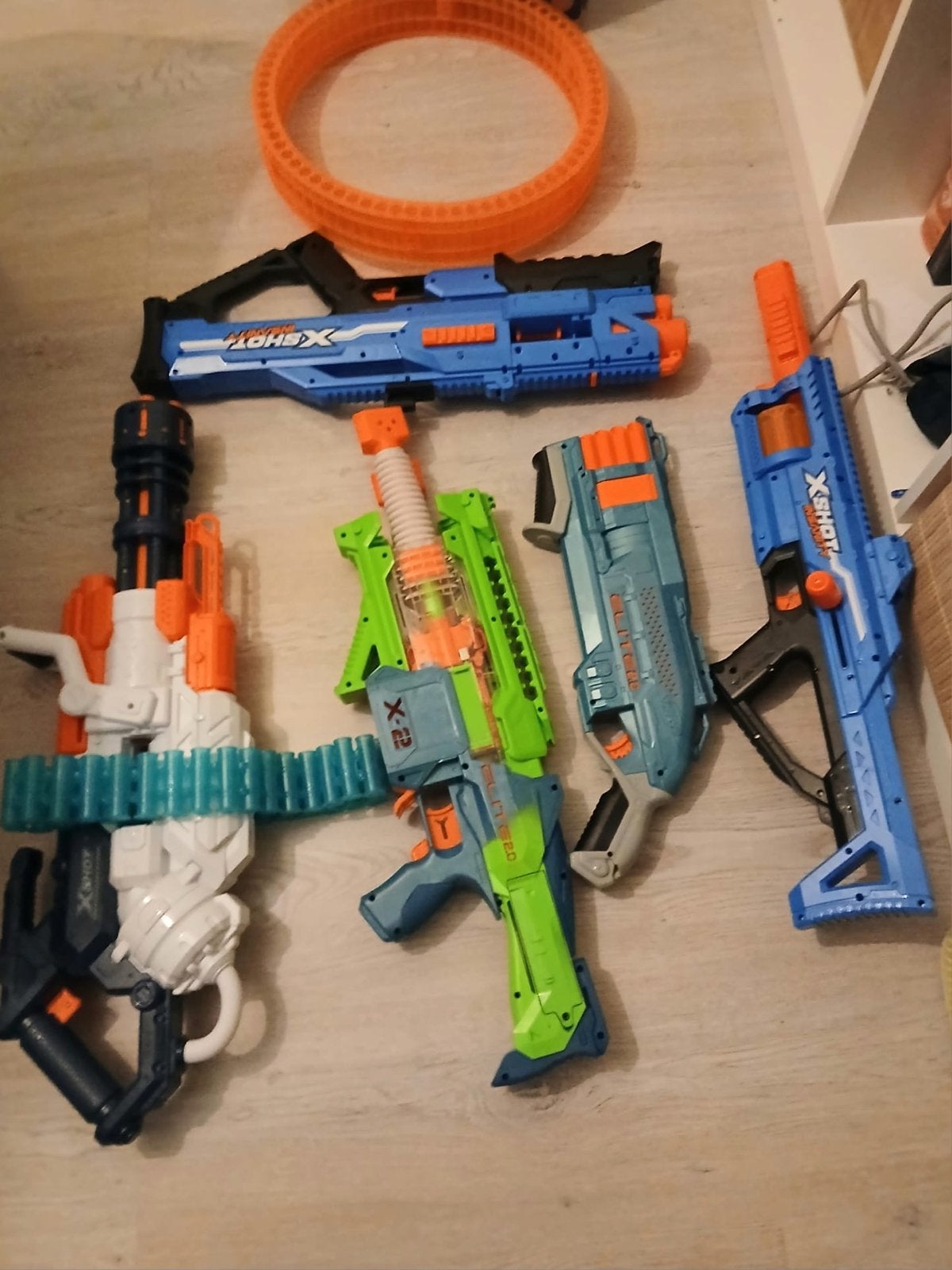 Nerf geweren - diverse modellen, niet allemaal compleet, Ophalen, Gebruikt
