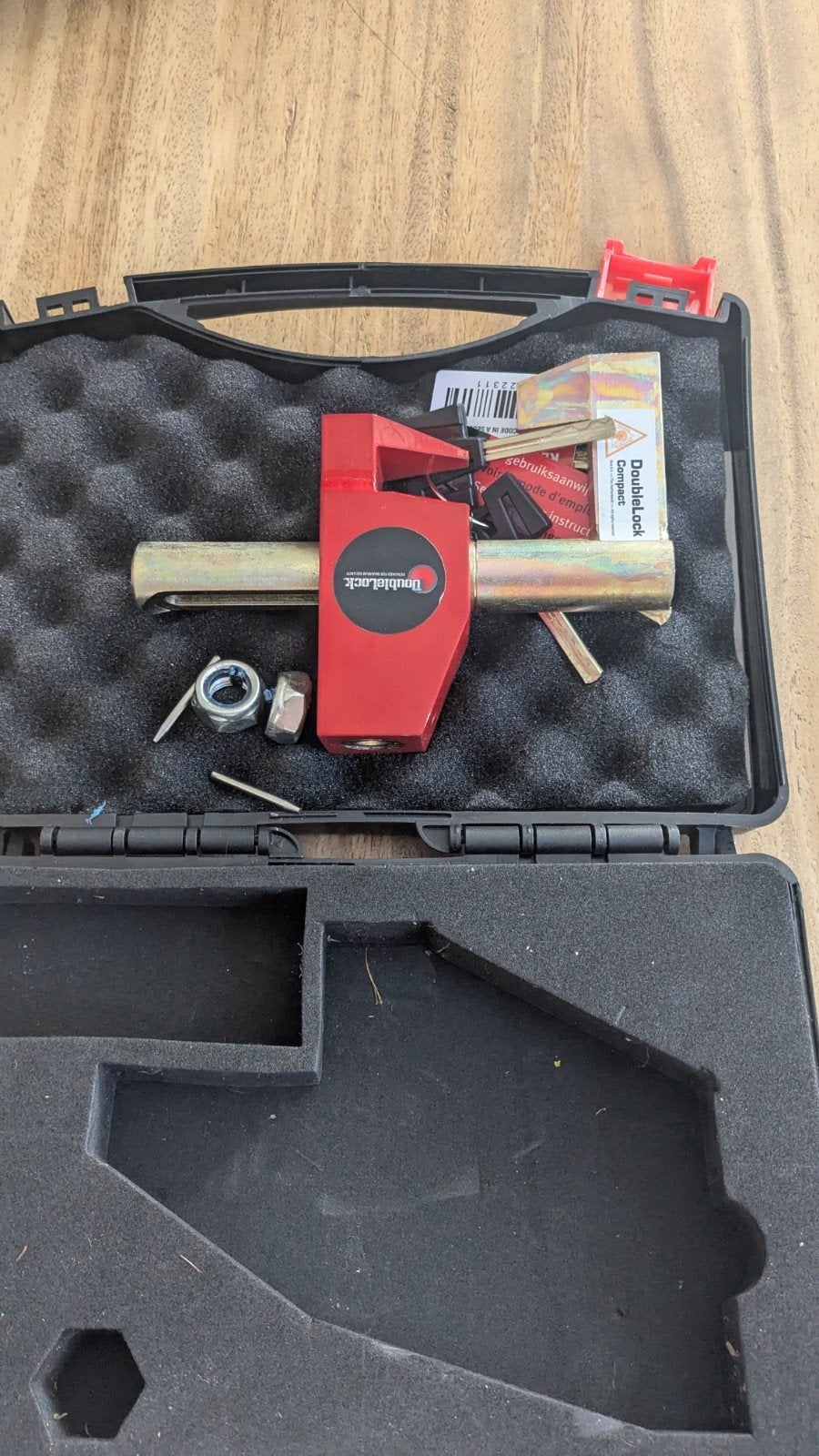 Nieuw! caravanslot van double lock, Ophalen, Nieuw