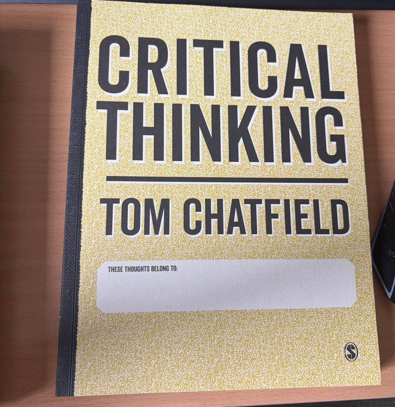 Critical Thinking - Tom Chatfield, Ophalen of Verzenden, Beta, Zo goed als nieuw, WO