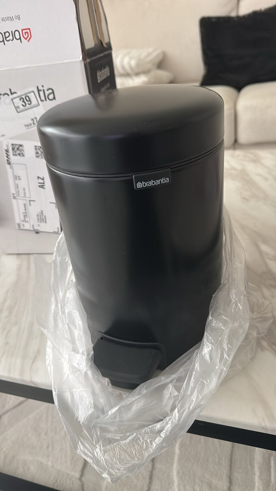 Te koop brabantia  prullenbak 4 liter, Ophalen of Verzenden, Nieuw, Kunststof