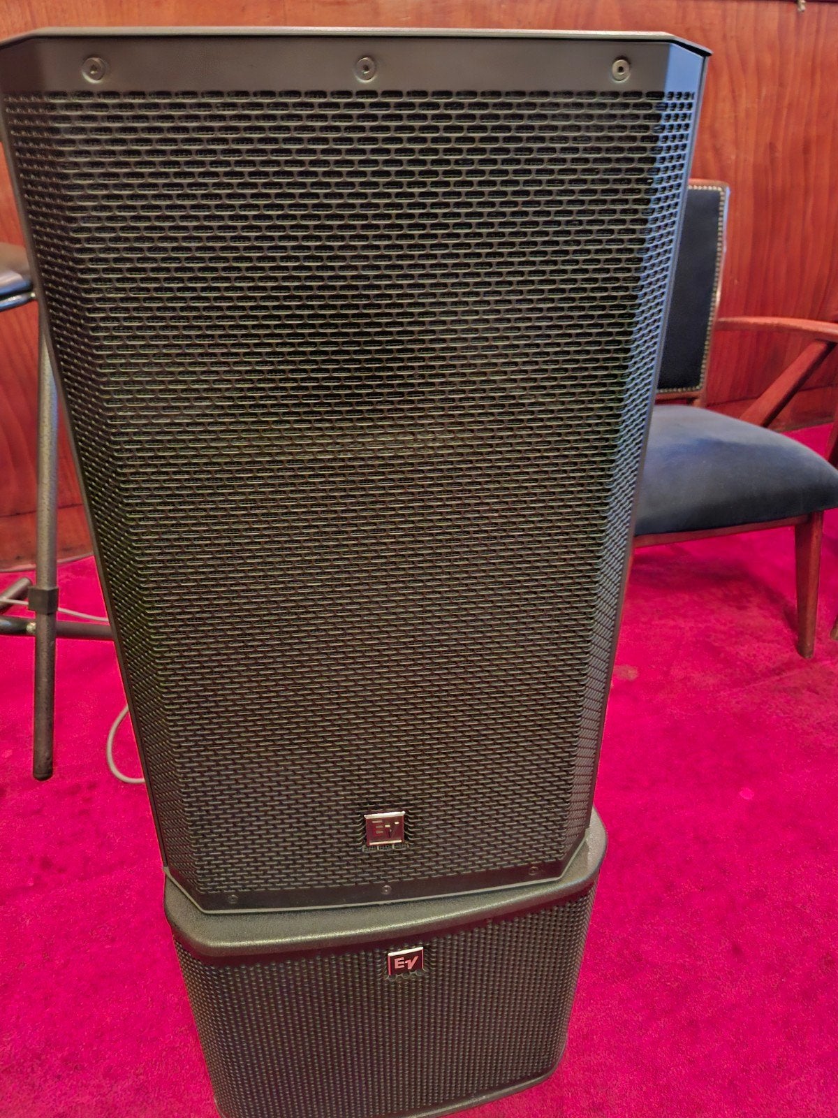 EV Electro voice set passief, Ophalen, Zo goed als nieuw, Audio