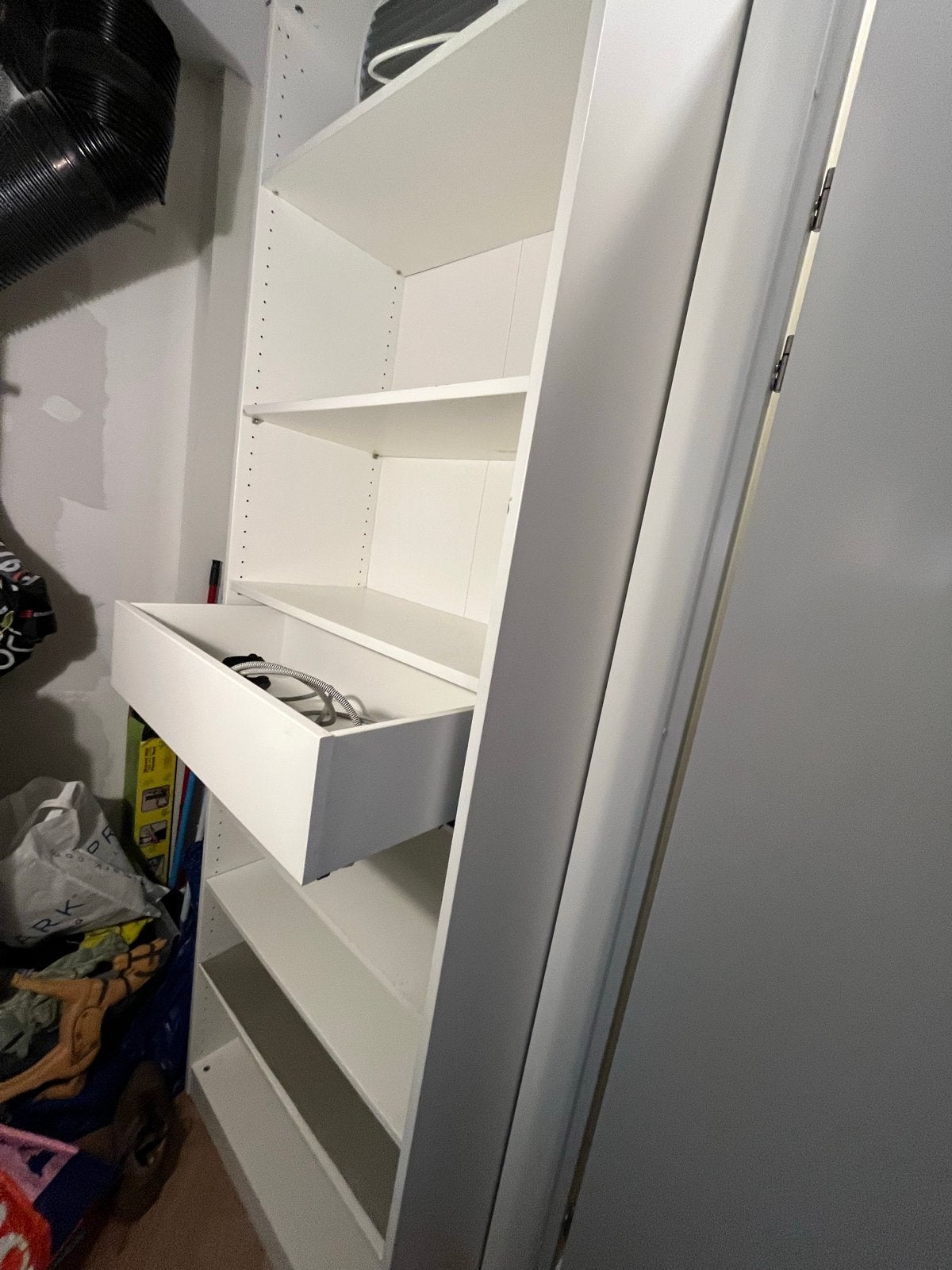 IKEA Pax Kast 100 cm breed met 5 planken en lade, Ophalen, Gebruikt, 200 cm of meer, 150 tot 200 cm
