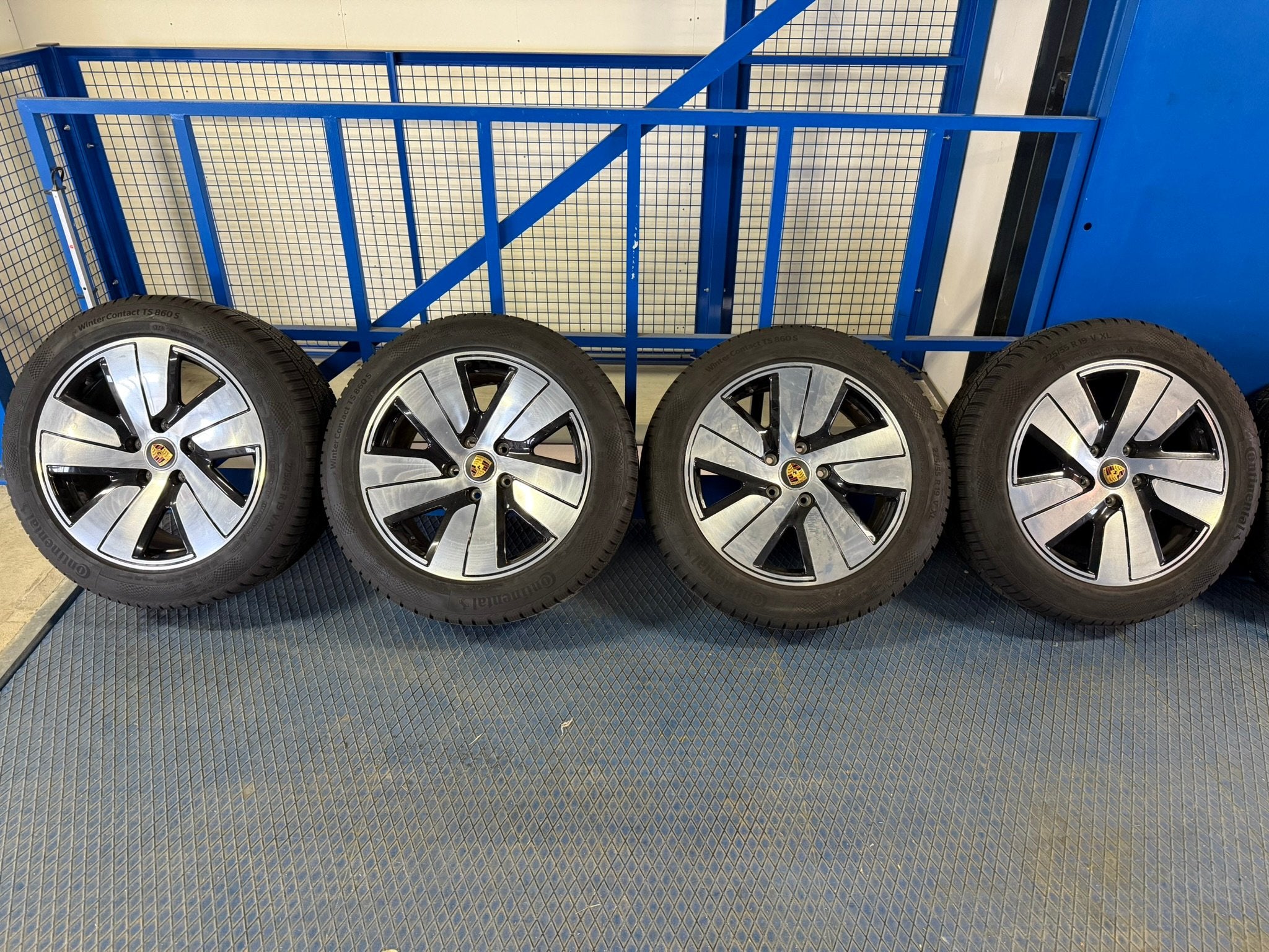 Gebruikte Winterwielenset Porsche Taycan Continental Winter, Auto-onderdelen
