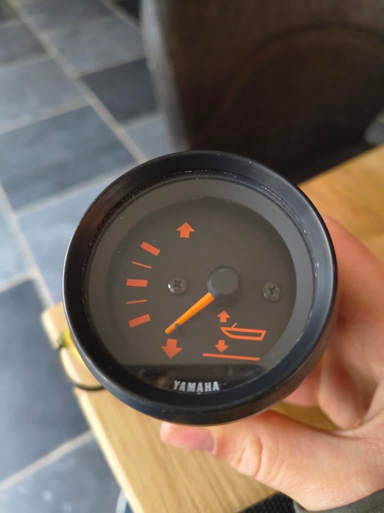 Yamaha Pro Series trim meter, Ophalen of Verzenden, Gebruikt, Motor en Techniek