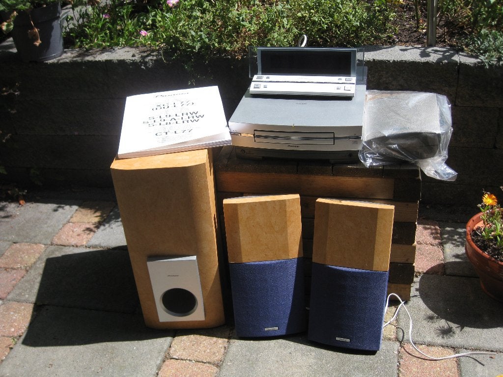 Pioneer Stereo CD Set XC-L77 & S-L9-LRW Set, Ophalen, Tuner of Radio, Pioneer