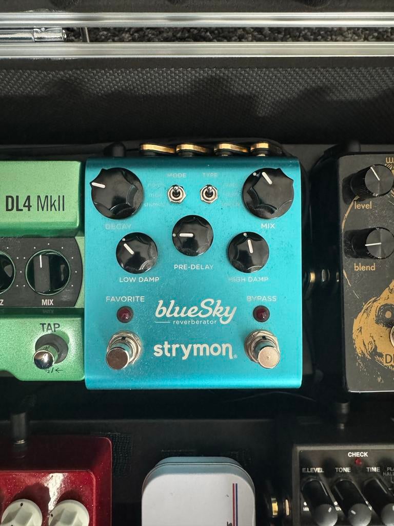 Strymon BlueSky V1 Reverb Pedaal, Muziek en Instrumenten, Effecten, Ophalen of Verzenden, Gebruikt, Reverb