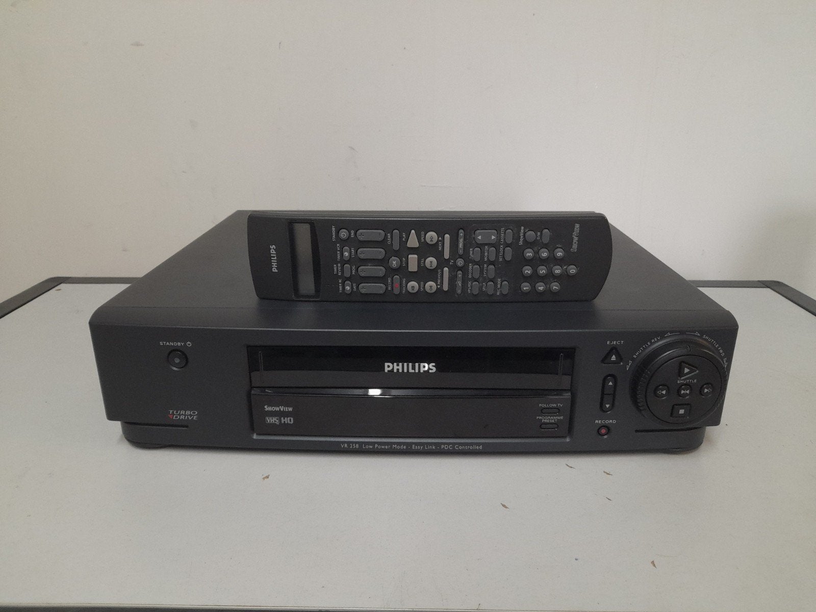 Philips videorecorder VR 258, Ophalen of Verzenden, Gebruikt, VHS-speler of -recorder