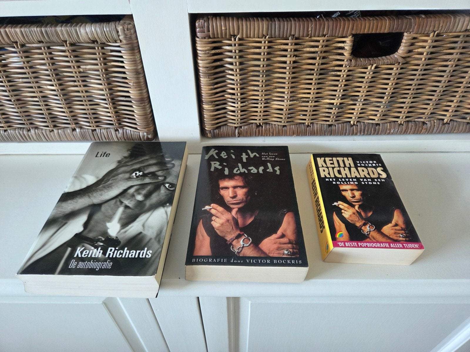 Keith Richards - 3 boeken, Ophalen of Verzenden, Gelezen