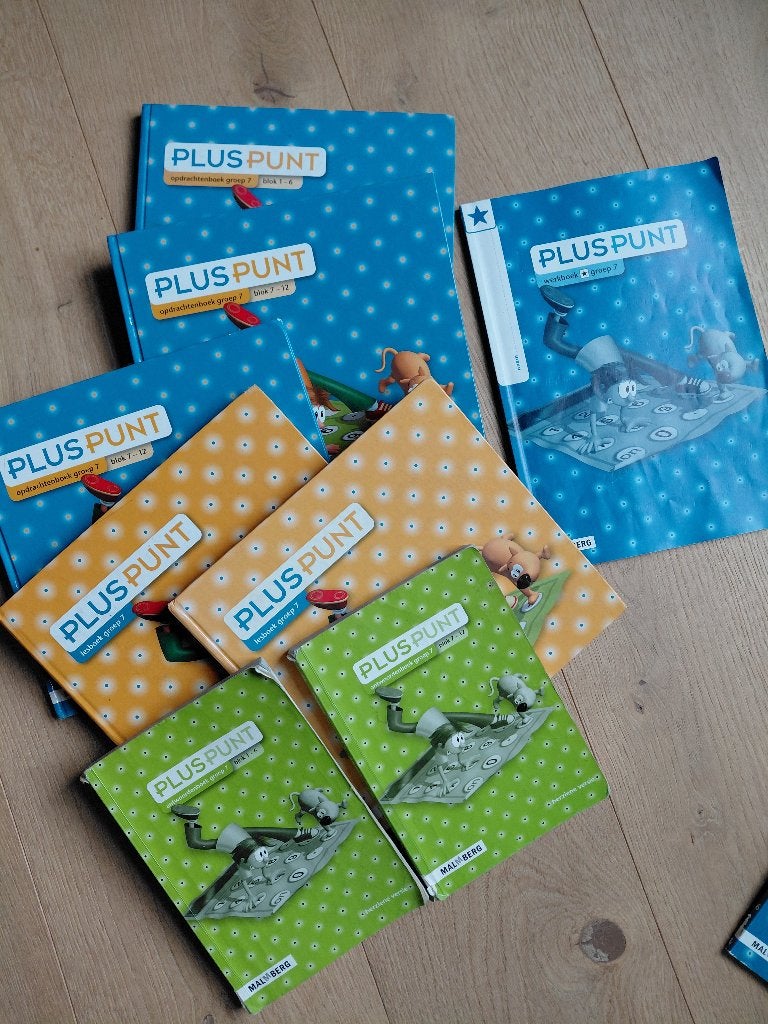 Pluspunt rekenen, Boeken, Ophalen of Verzenden, Gelezen, Overige niveaus