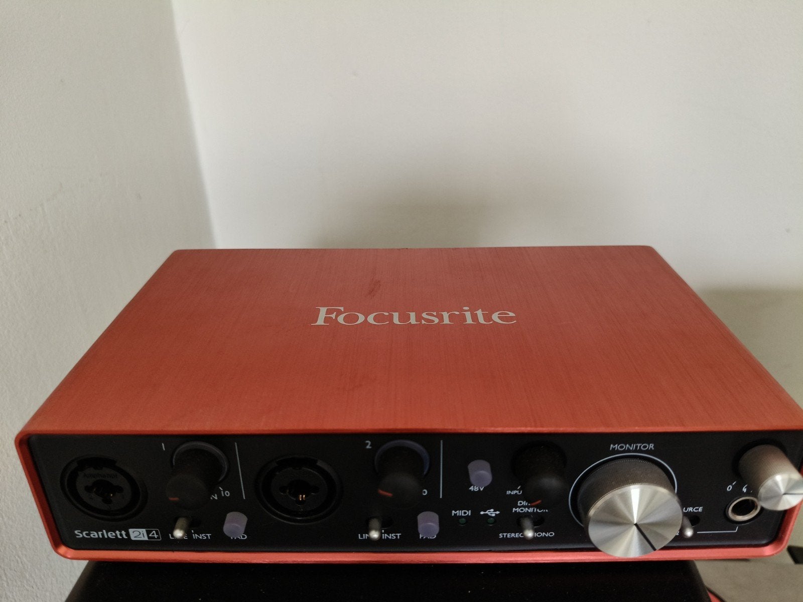 Focusrite Scarlett 2i4 Audio Interface, Ophalen of Verzenden, Zo goed als nieuw