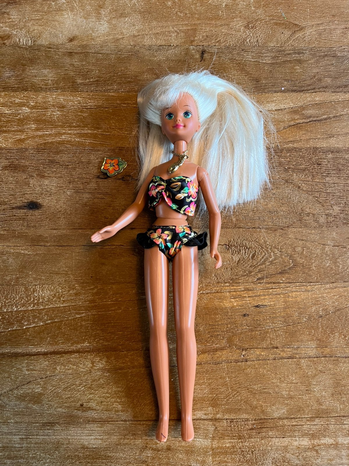 Vintage Barbie - Tropical Splash Skipper (Mattel, 1994/1995), Ophalen of Verzenden, Gebruikt, Barbie