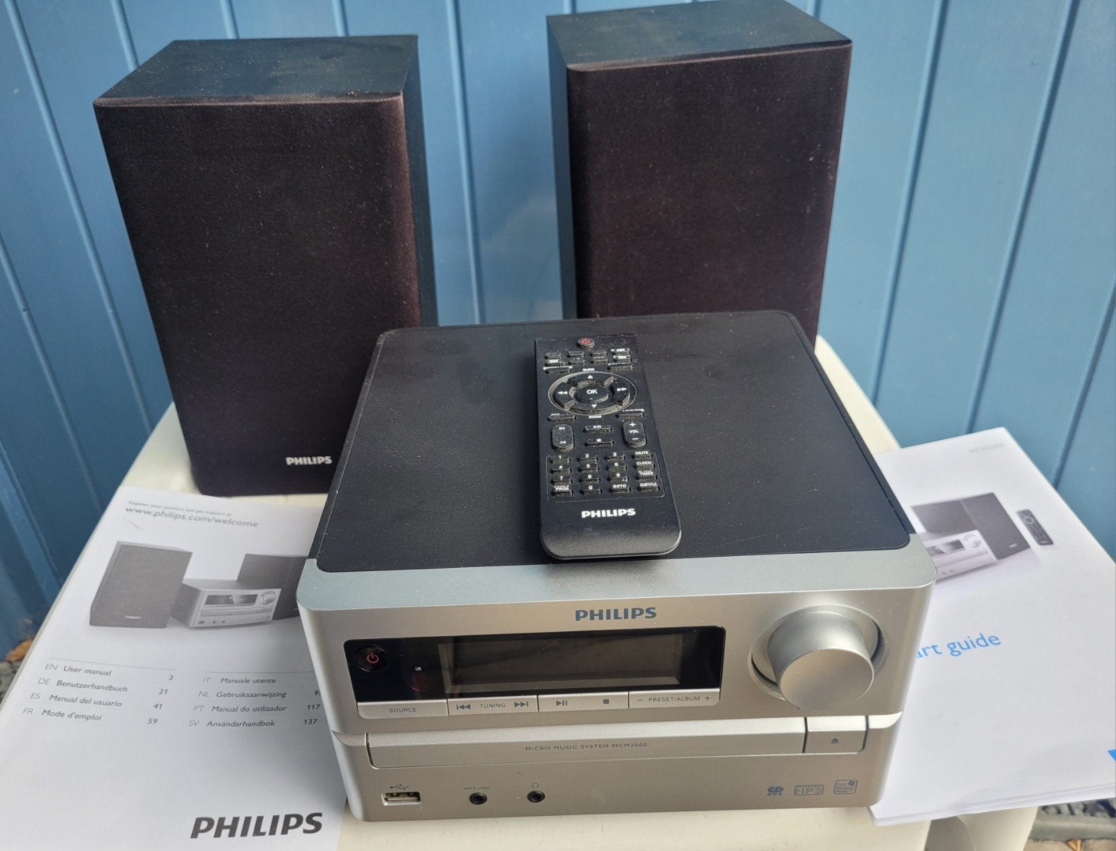 Philips Stereo set  MCM  2000, Ophalen, Zo goed als nieuw, Philips