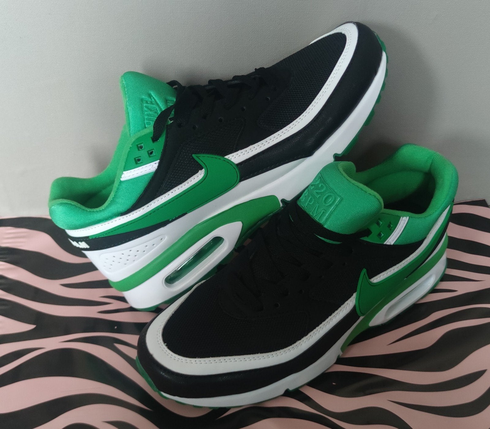 Nike Air Max Classic BW Rotterdam Sneakers - Zwart/Groen, Zwart, Nike, Nieuw, Ophalen of Verzenden