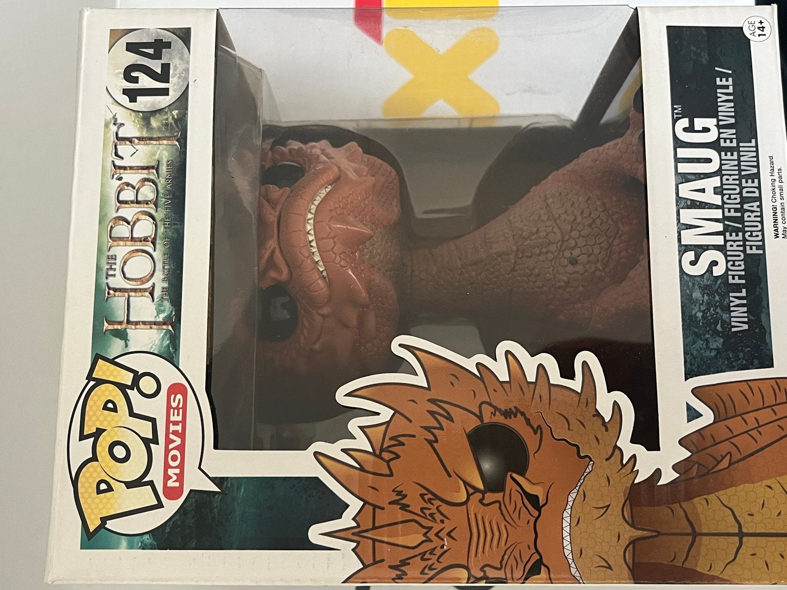 Funko Pop! The Hobbit Smaug #124 Vinyl Figuur, Ophalen of Verzenden, Nieuw