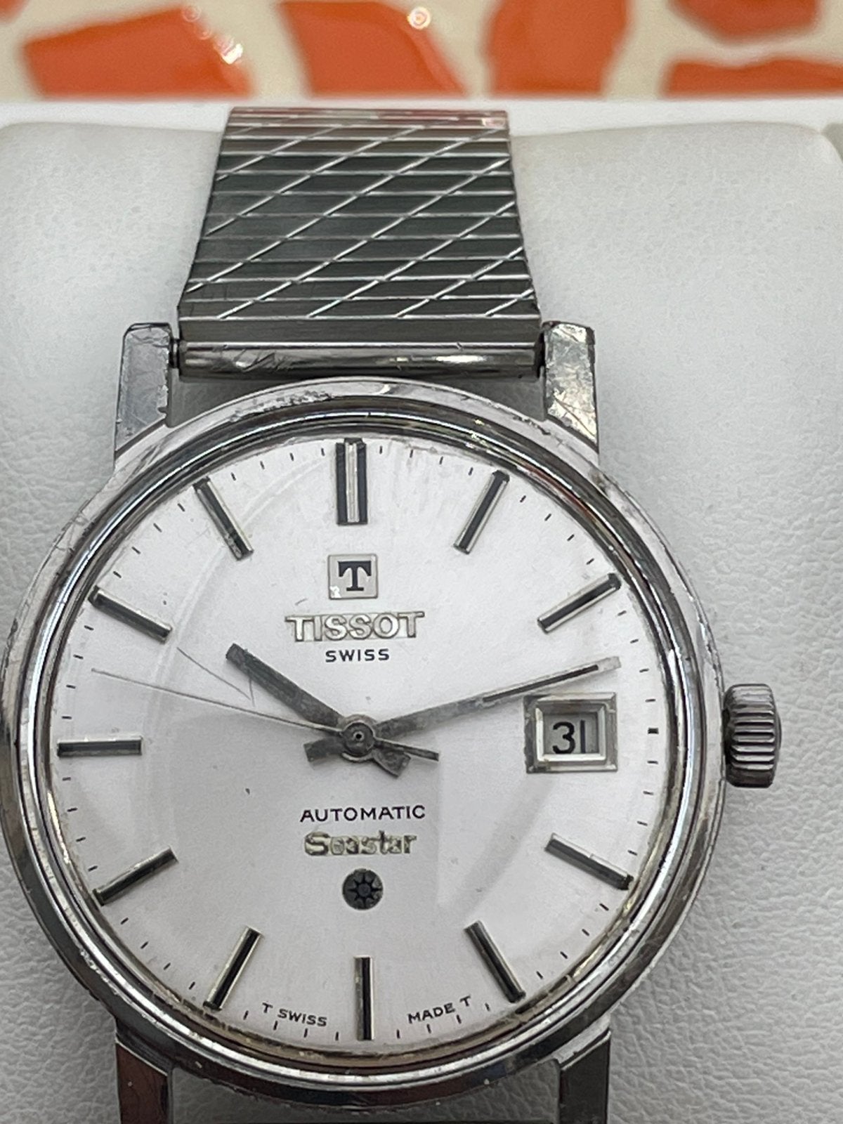 Tissot Seastar Automatic, Verzenden, Staal, Overige merken, 1960 of later