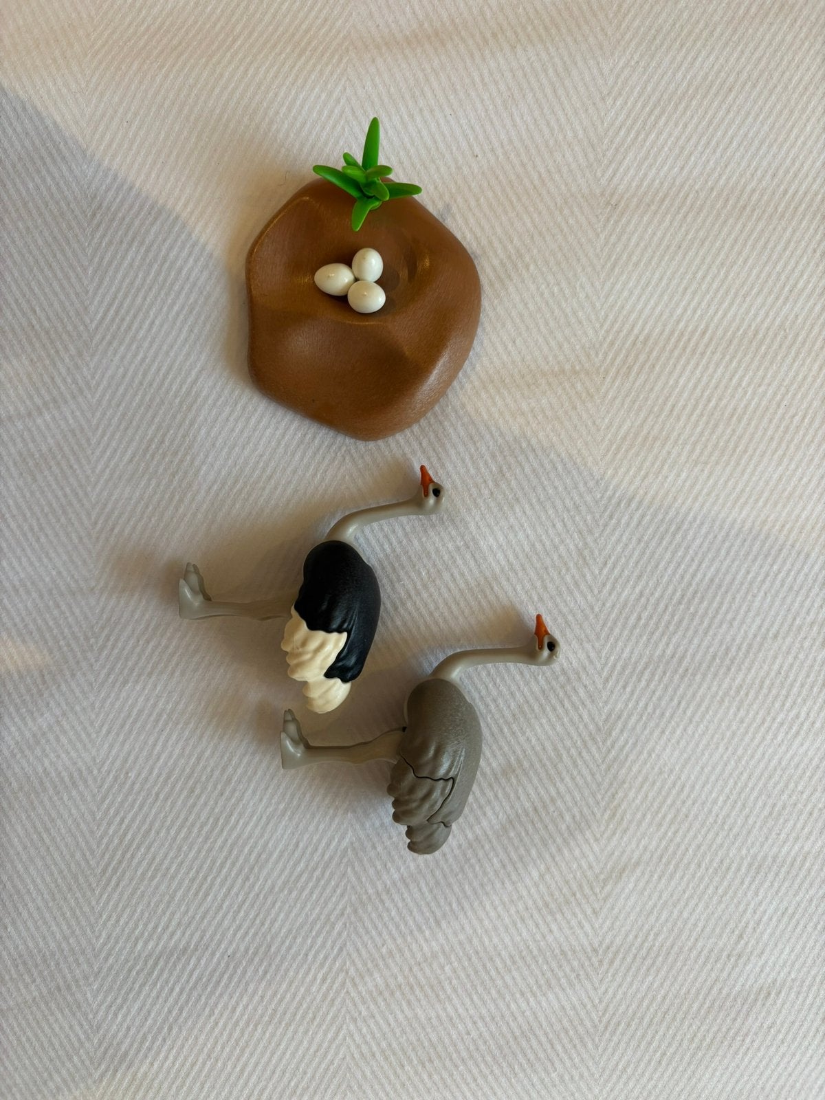 Playmobil set 6646: Struisvogels met nest, Kinderen en Baby's, Speelgoed | Playmobil, Ophalen of Verzenden, Zo goed als nieuw
