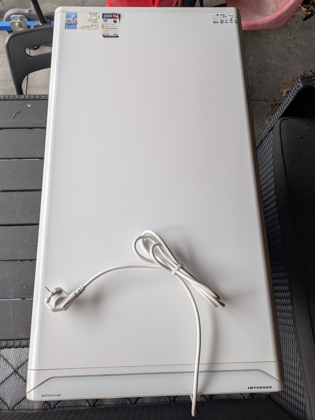 Intergas Xtreme 36 CV-ketel uit 2019, Doe-het-zelf en Verbouw, Verwarming en Radiatoren, Ophalen, 30 tot 80 cm, Gebruikt, Cv-ketel of Combi-ketel