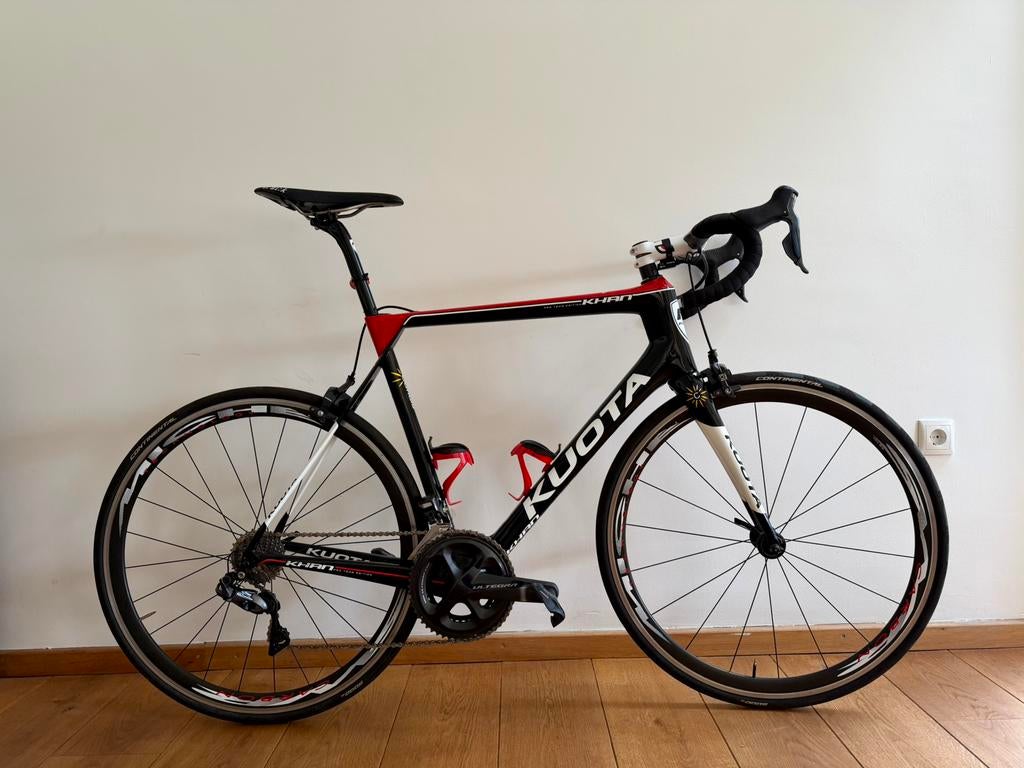 Kuota Khan racefiets, Ultegra Di2, 58cm, Overige merken, Carbon, Ophalen of Verzenden, Zo goed als nieuw