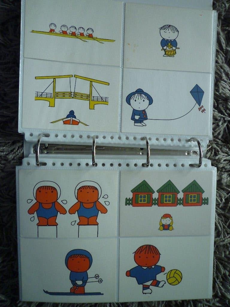 Kaarten Dick Bruna Nijntje dieren vredes duif vogels (1), Verzamelen, Ophalen of Verzenden, Voor 1920, Overige thema's