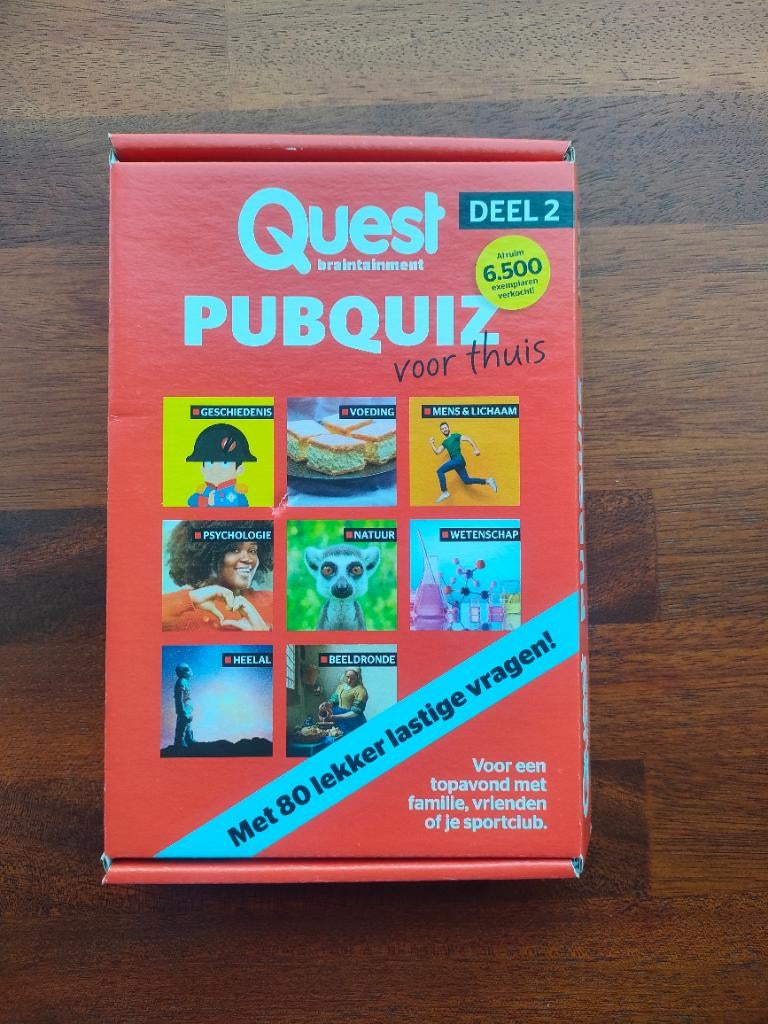 Quest Pubquiz nieuw, Ophalen, Nieuw