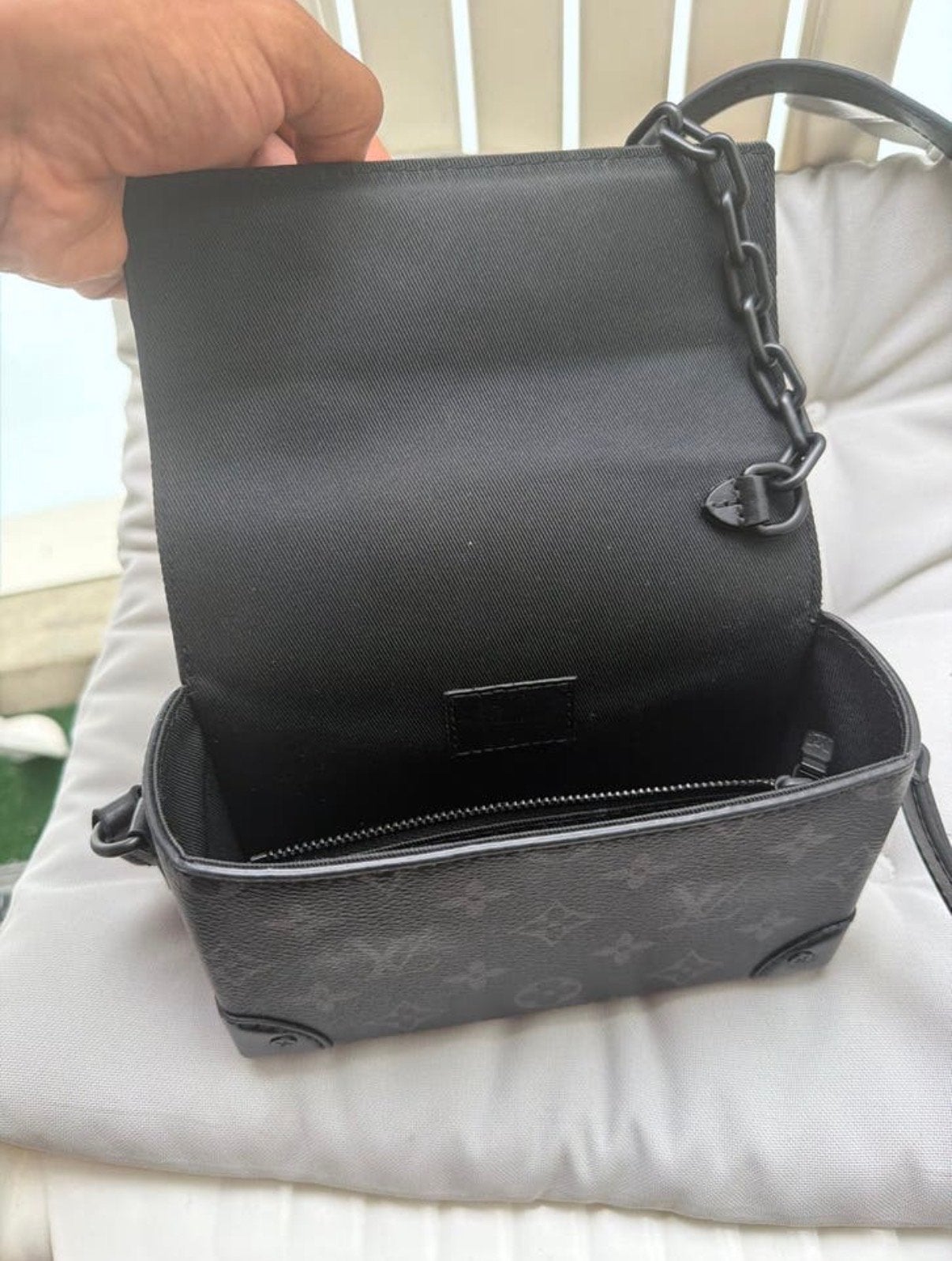 Louis Vuitton Steamer Tas - Zo goed als nieuw, Ophalen of Verzenden, Zo goed als nieuw, Zwart, Overige typen