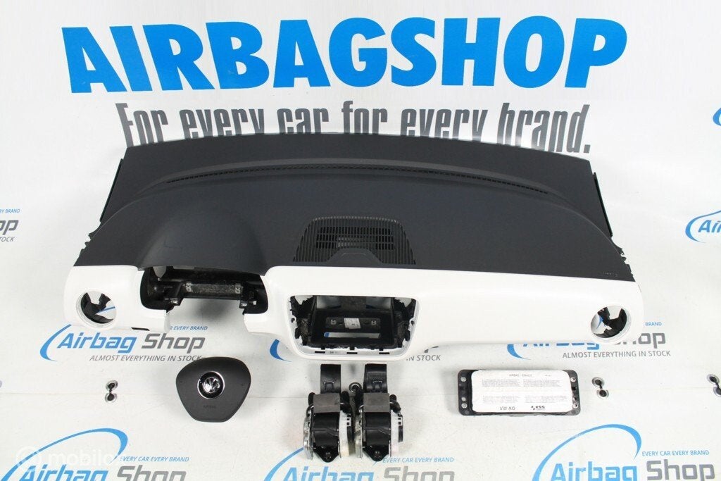 Airbag set Dashboard zwart/wit Volkswagen Up facelift, Auto-onderdelen, Dashboard en Schakelaars, Gebruikt, Ophalen of Verzenden